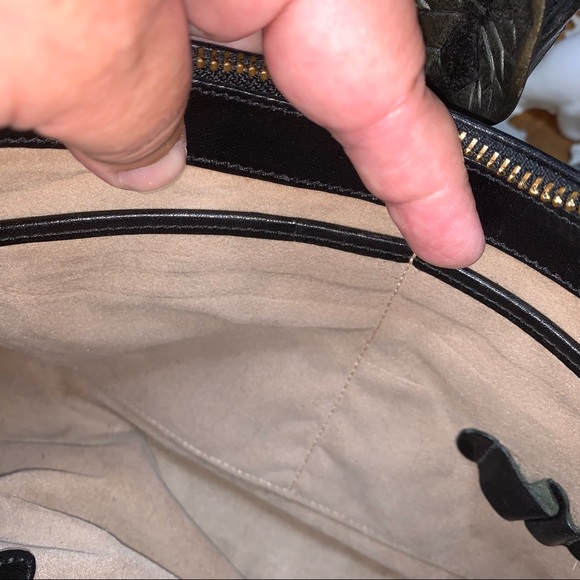 Brahmin Black w/Brown Croc Trim - Picture 10 of 17